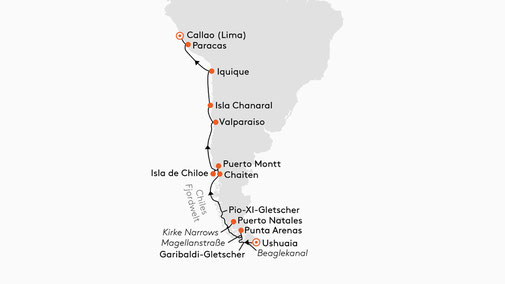 INS2704 Reiseroute mit HANSEATIC inspiration