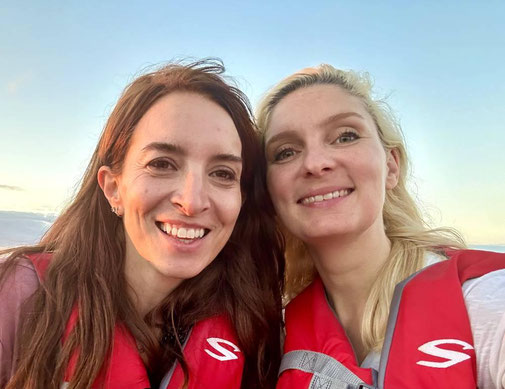 Aniko Clarén und Anne Fischer von Emocean Cruises Reisebericht Galapagos-Inseln