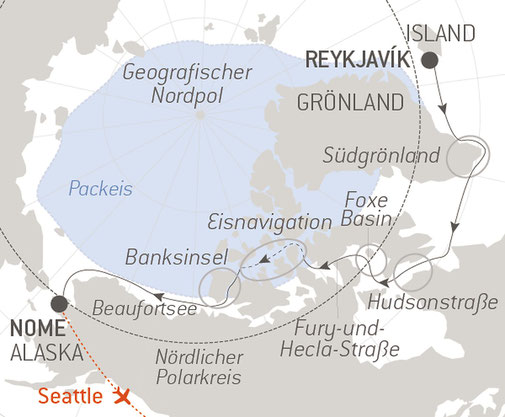 Nordwestpassage Ponant 2023