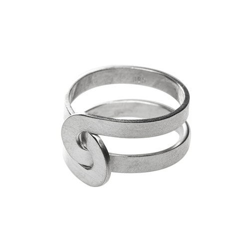 schlaufen ring silber