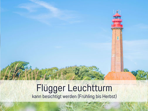 Ausflugsziel auf Fehmarn - Flügger Leuchtturm