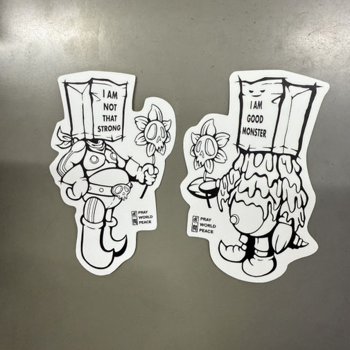 オリジナルステッカー 防水 1枚から 車 バイク アニメ イラスト 依頼 英語 絵 野外 おすすめ プレゼント おしゃれ かわいい カッコイイ キャラクター キラキラ 評判 口コミ クリア 手書き 携帯 高品質 作成 写真 種類 制作 スマホ ショップ 即日 即納 短納期 透明 名前 値段 料金 ノベルティ  ホログラム メタル ゆるキャン ロゴ 推し カッティング キャンプ 耐水 耐候性 人気 メタリック 中濃印刷 岐阜 耐光性