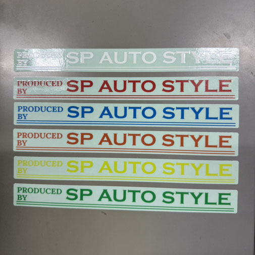 バイクショップのステッカー