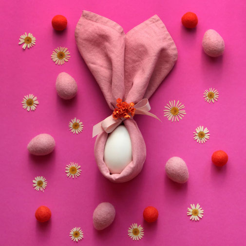 dekoracija velika noč ostern osterhase filzkugeln easter eggs felt eggs