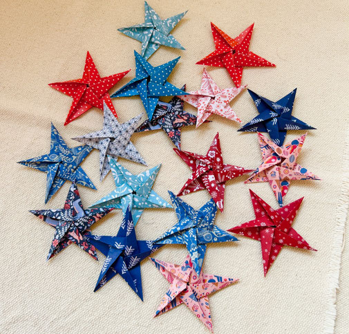 origami zvezde zvezdice stern sterne star stars