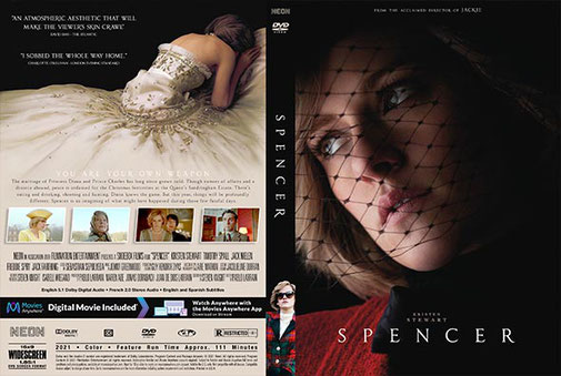 Spencer (2021) (English) (DVD)&(BluRay)&(UHD)