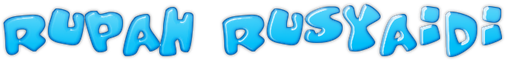 Rupah Rusyaidi old logo using Cooltext in 2016 (unused)