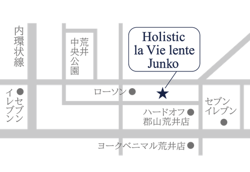 Holistic la Vie lente Junko-地図