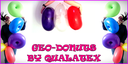 Qualatex Geo Donuts 
