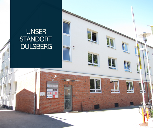 Außenansicht des Gebäudes im Alten Teichweg 55a