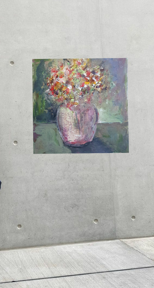 flowers 21 x 21