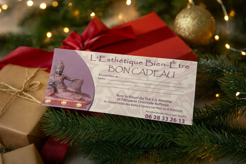 idée cadeau noel sanary sur mer, bon cadeau massage var 83