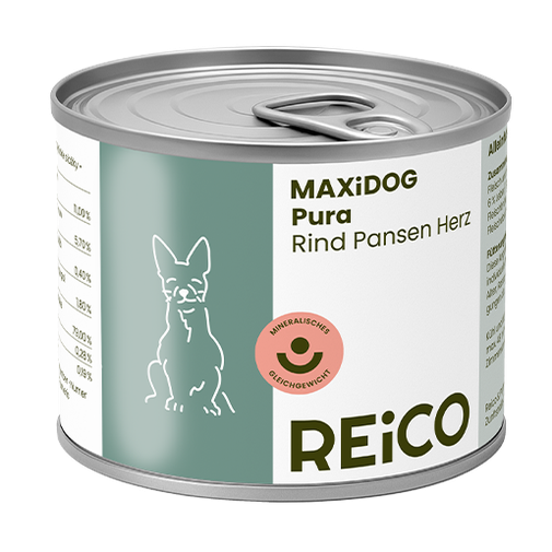MaxiDog Pura Rind Pansen Herz