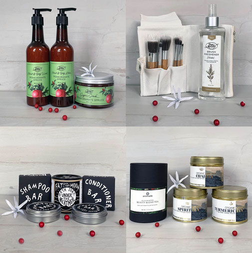 Natural bodycare gifts from Live in the Light