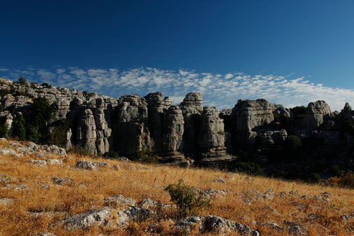 Felsen im Torcal de Antequera, Natur in Andalusein, beste Naturorte, Wanderwege