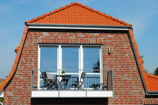 Ferienwohnung FeWo Wattlooper Norden Norddeich Balkon