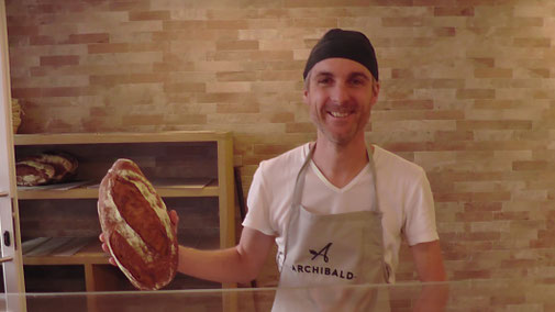 Leckeres Brot vom Bäcker