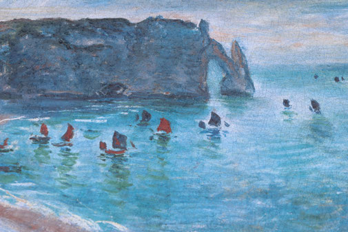Klippen von Etretat gemalt von Monet ©My own Travel