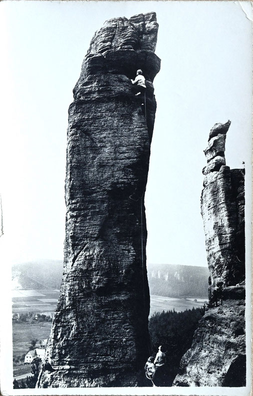 Karl Ullrich, Emporturm, Ostweg VIIb, Foto: Paul Kippe, 1915