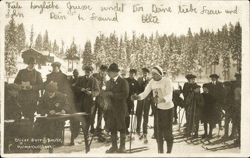 Fotopostkarte an Richard Pötzsch, 1914