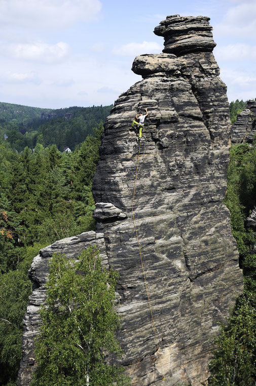 Valentin Hölker, Spannagelturm, Alter Weg IV/E2, Foto: Helmut Schulze, 2013