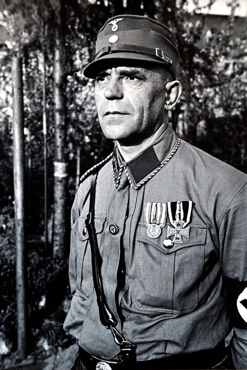 Richard Fritsch in SA-Uniform, Foto: Rudolf Kobach, 1934