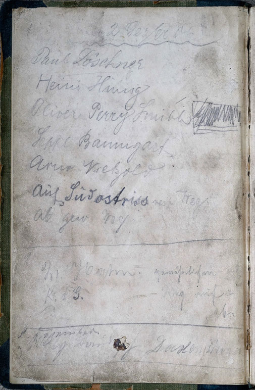 Gipfelbuch vom Daxenstein, Gipfelbucharchiv des Sächsischen Bergsteigerbundes