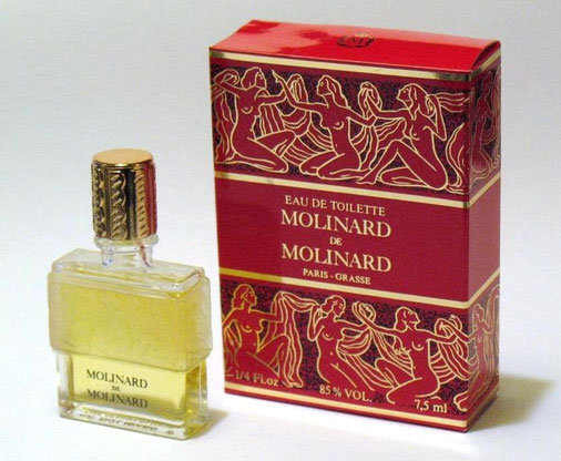 MOLINARD - EAU DE TOILETTE 5 ML - FLACON EN VERRE DEPOLI, SIGNE LALIQUE 