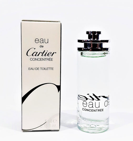 EAU DE CARTIER CONCENTREE - EAU DE TOILETTE 5 ML - BOÎTE DIFFERENTE