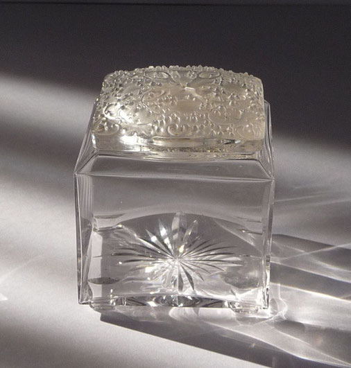 COTY : LA JACEE - FLACON EN CRISTAL CREE PAR RENE LALIQUE EN 1923