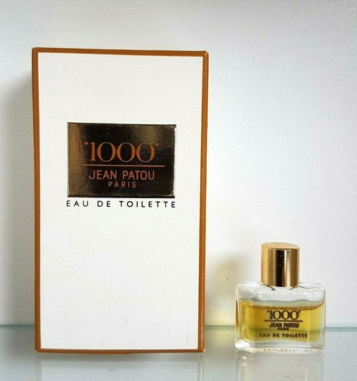 "1000" DE JEAN PATOU - EAU DE TOILETTE : MINIATURE IDENTIQUE A CELLE DE LA PHOTO PRECEDENTE