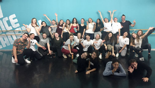 Workshop in der New Dance Academy