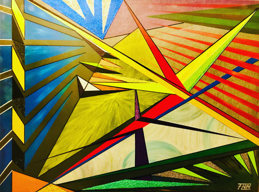 Mein Gemälde „VERVE“ (80x60 cm) ist ein farbintensives, dynamisches Unikat, das über Monate entstand. Es symbolisiert kreative Leichtigkeit und mein persönliches, beschwingtes Lebensgefühl – voller Energie, Lebensfreude und künstlerischem Ausdruck.