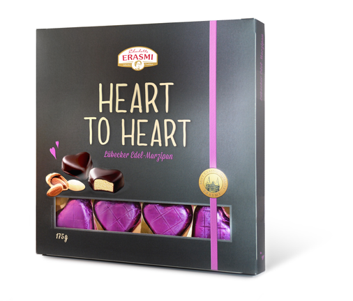 Carstens - Hearth to Heart - Lübecker Edel Marzipan - Geschenk - Verpackung - Packaging - Design - DesignKis