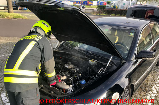 Feuerwehr, Blaulicht, Fotokerschi.at, Fahrzeugbrand, Ansfelden, Freindorf