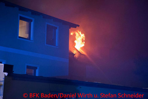 © Bezirksfeuerwehrkommando Baden/Daniel Wirth u. Stefan Schneider