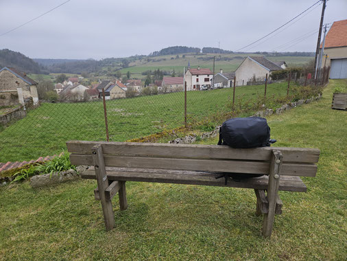 Blick auf Pellerey im Tal des Ignon.