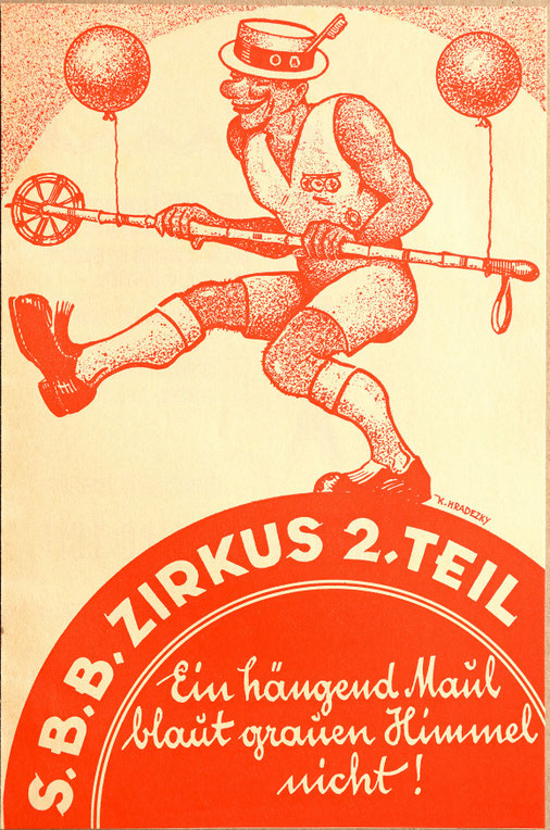 Einladung zum Stiftungsfest, 1931