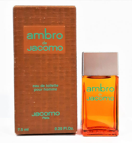 JACOMO - AMBRO DE JACOMO : EAU DE TOILETTE POUR HOMME 7,5 ML