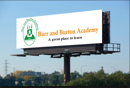 Example of your logo at the scale of a billboard