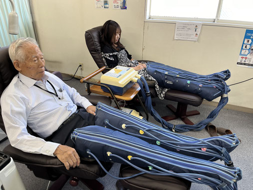 水中式リラクゼーションマッサージ機