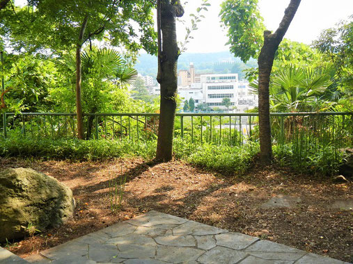 ビハーラ鹿島さんの除草のあと (2015年)