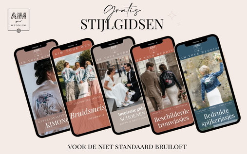 alles voor de niet-standaard bruiloft, bijzondere customs