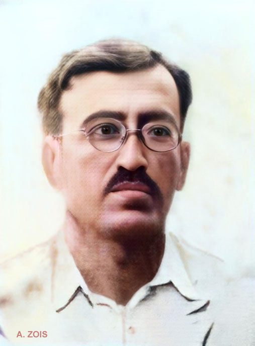 Feramoz "Cahnji" Hormazdi Dadachanji. Inage rendered by Anthony Zois.