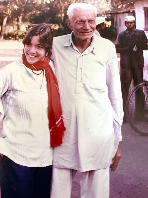 Padri with Ursula Reinhart. Image enhanced by Anthony Zois.
