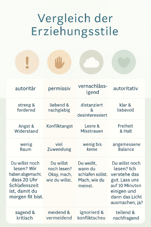 Erziehungsstile in der Kindheit wirken in die Kommunikation im Erwachsenenalter nach.