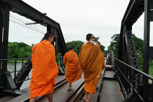 The famouus River Kwai Bridge