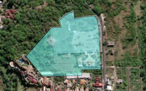 Dijual tanah di Bukit
