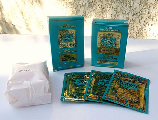 N° 4711 - LINGETTES RAFRAÎCHISSANTES ET SAVON COORDONNE