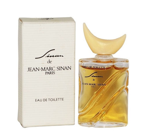 JEAN-MARC SINAN - SINAN, EAU DE TOILETTE - BOUCHON EN FORME DE CORNE, ECRU